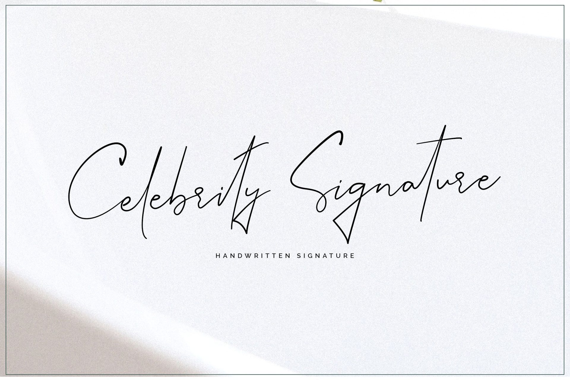 Celebrity Signature Font - Ave Mateiu