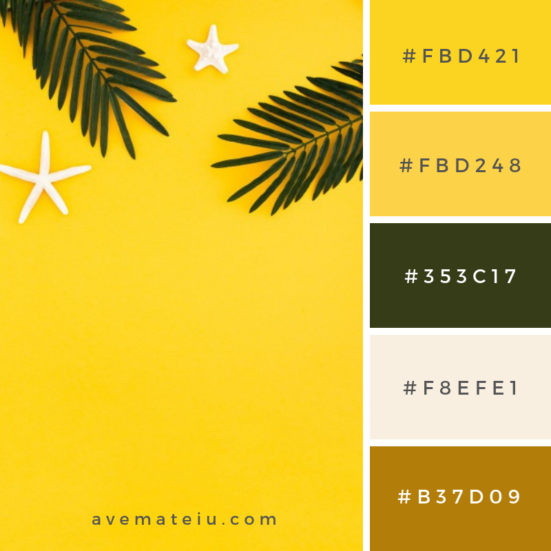 15 Summer Color Palettes (with Hex Codes) - Vandelay Design