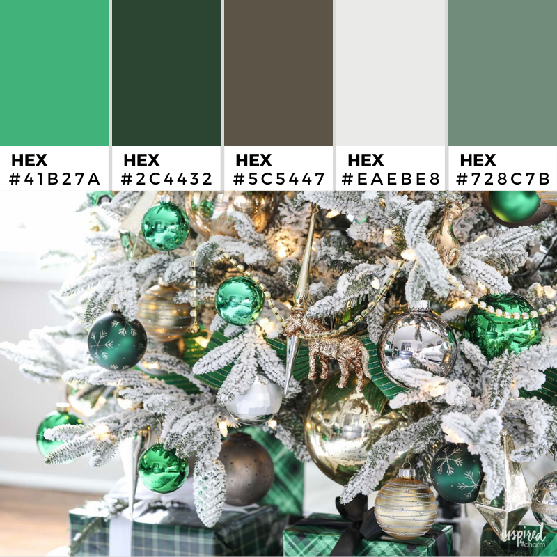 Christmas tree fit for Emerald City Color Palette 360 - Color combination, Color pallets, Color palettes, Color scheme, Color inspiration, Colour Palettes, Art, Inspiration, Vintage, Bright, Background, Warm, Dark, Design, Yellow, Green, Orange, Red, Purple, Rustic, Fall, Christmas, Thanksgiving, Christmas 2019, Nature, Seasonal, Wood, Wooden, Season, Natural