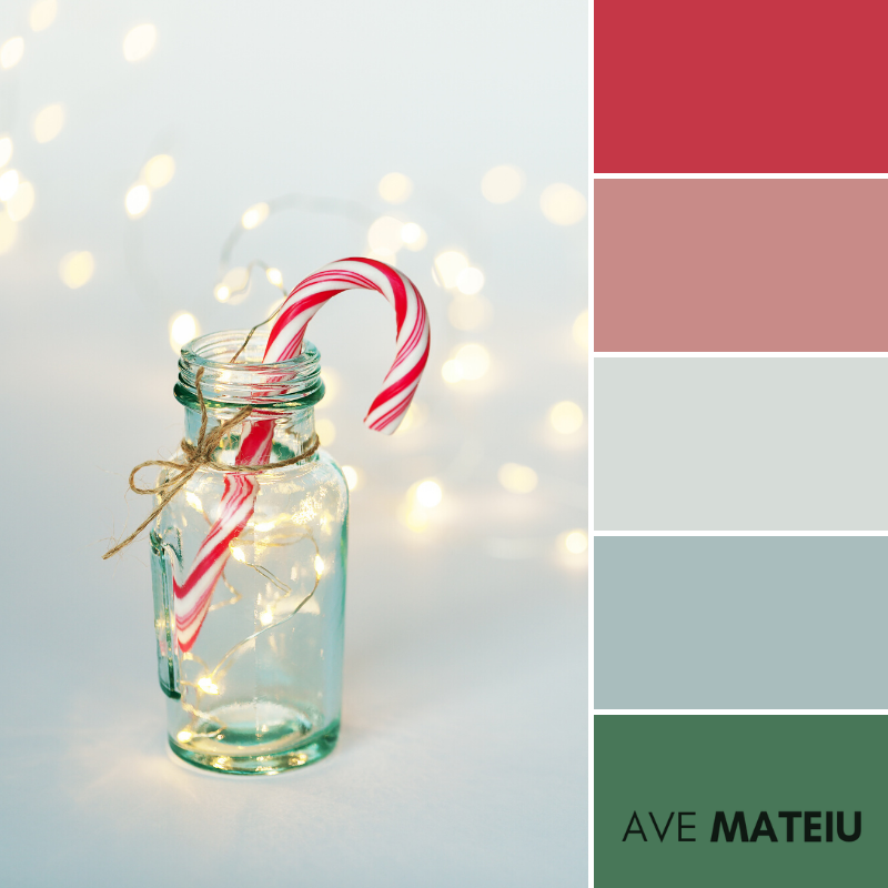 Christmas Background with Candy Cane and Christmas Light Color Palette 361 - Color combination, Color pallets, Color palettes, Color scheme, Color inspiration, Colour Palettes, Art, Inspiration, Vintage, Bright, Background, Warm, Dark, Design, Yellow, Green, Orange, Red, Purple, Rustic, Fall, Christmas, Thanksgiving, Christmas 2019, Nature, Seasonal, Wood, Wooden, Season, Natural