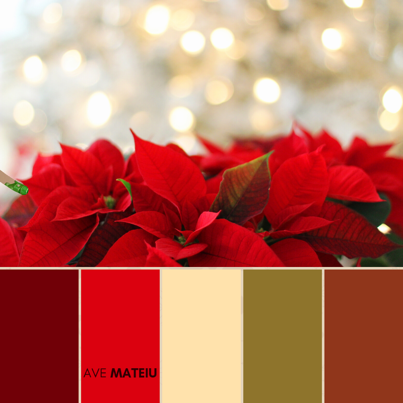 christmas colors palette