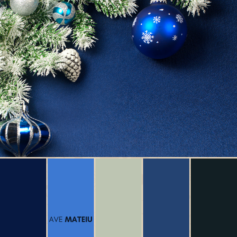 20 Christmas Color Palettes with Hex Codes + FREE Colors Guide Ave Mateiu