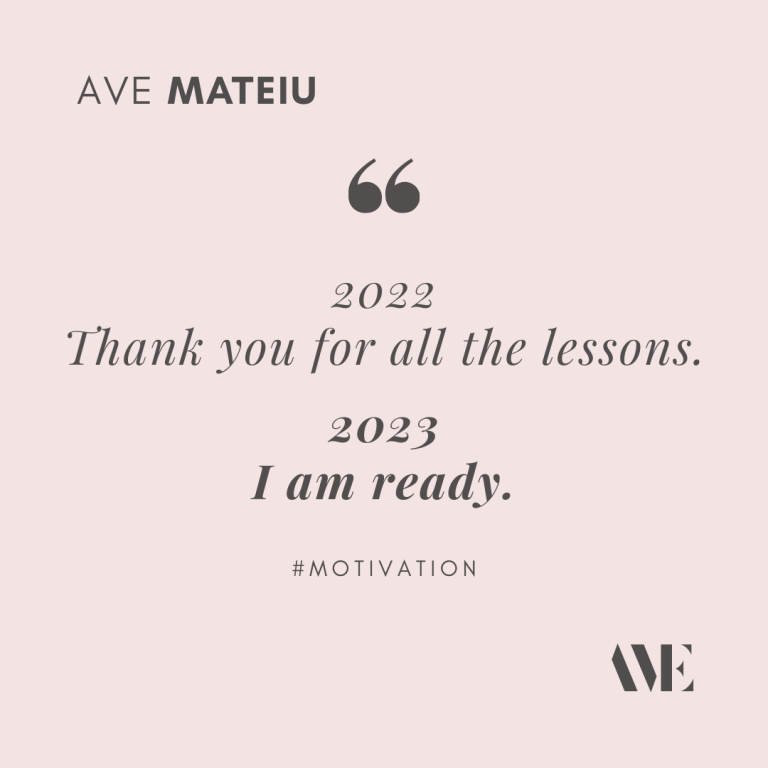 2022: Thank you for all the lessons. 2023: I am ready. Quote 421
