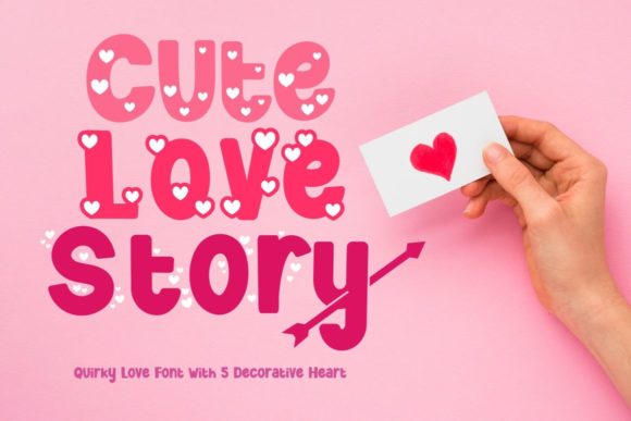 Cute Love Story Font - 30 Free Fonts for Valentine's Day - Ave Mateiu Cute Love Story Font - 30 Free Fonts for Valentine's Day - Ave Mateiu