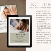 ECourse Workbook Creator Canva Template v21