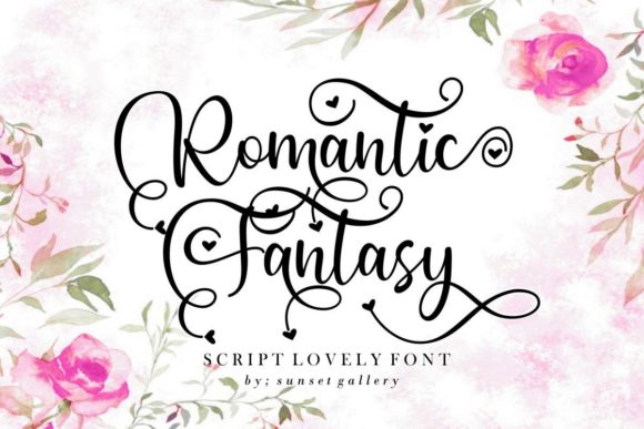 Romantic Fantasy Font - 30 Free Fonts for Valentine's Day - Ave Mateiu Romantic Fantasy Font - 30 Free Fonts for Valentine's Day - Ave Mateiu