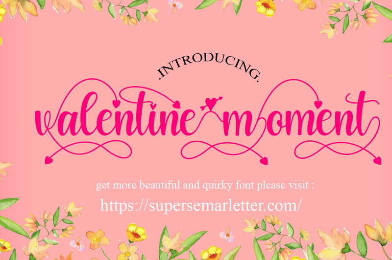 Valentine Moment Font - 30 Free Fonts for Valentine's Day - Ave Mateiu Valentine Moment Font - 30 Free Fonts for Valentine's Day - Ave Mateiu