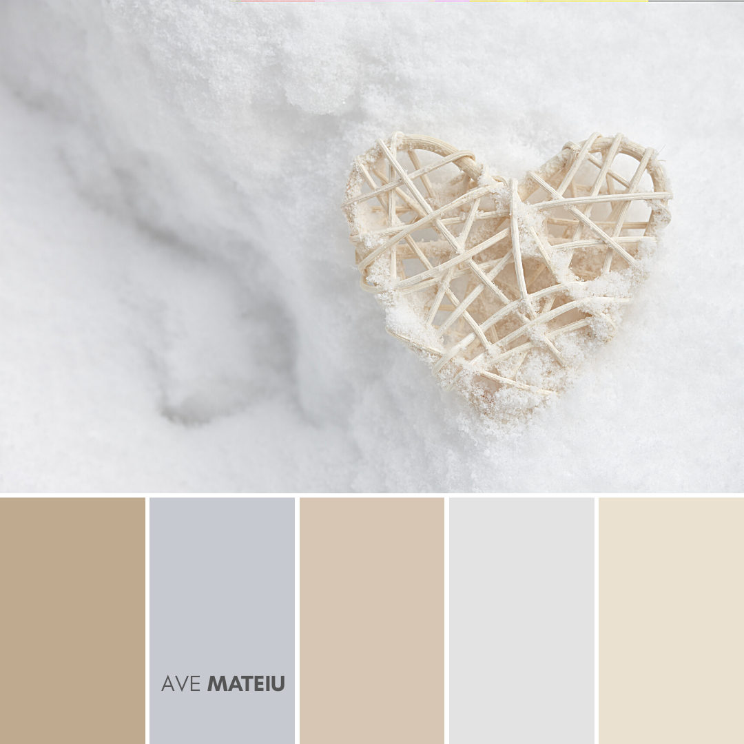 White color palette - 14 Valentine’s Day Color Palettes 2023