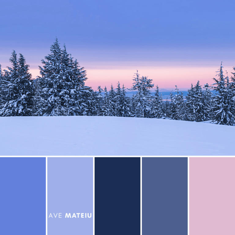 Winter Landscape Color Palette 410 - color palette, color palettes, colour palettes, color scheme, color inspiration, color combination, art tutorial, collage, digital art, canvas painting, wall art, home painting, photography, weddings by color, inspiration, vintage, wallpaper, background, rustic, seasonal, season, natural, nature