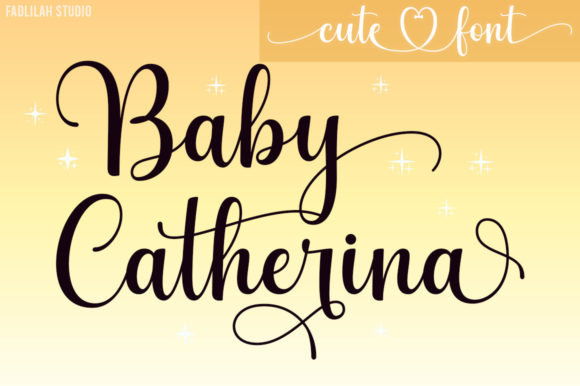 Baby Catherina Font - 10 Free Calligraphy Fonts to Download Now – Part 8 Baby Catherina Font - 10 Free Calligraphy Fonts to Download Now – Part 8