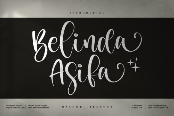 Belinda Asifa Font - 10 Free Calligraphy Fonts to Download Now – Part 8