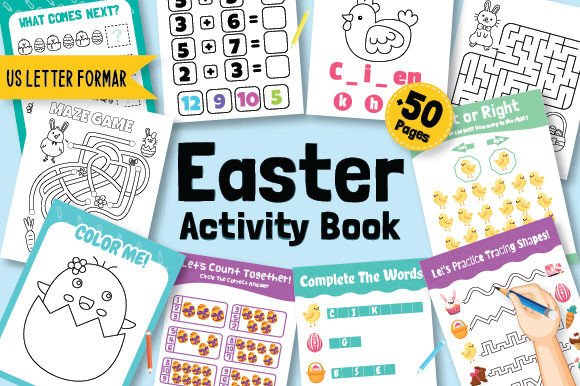 Cute Easter Activity Pages - Printable Easter Coloring Pages to Get You Ready for Easter! Cute Easter Activity Pages - Printable Easter Coloring Pages to Get You Ready for Easter!