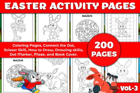 Easter Activity Pages for Kids - Printable Easter Coloring Pages to Get You Ready for Easter! Easter Activity Pages for Kids - Printable Easter Coloring Pages to Get You Ready for Easter!