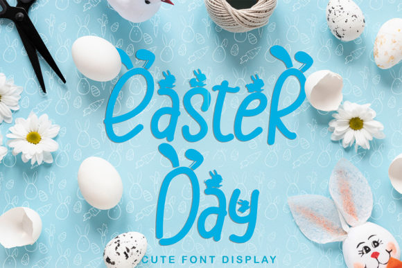 Easter Day Font - Make Your Easter Projects Egg-stra Special With These 10 Free Fonts! Easter Day Font - Make Your Easter Projects Egg-stra Special With These 10 Free Fonts!