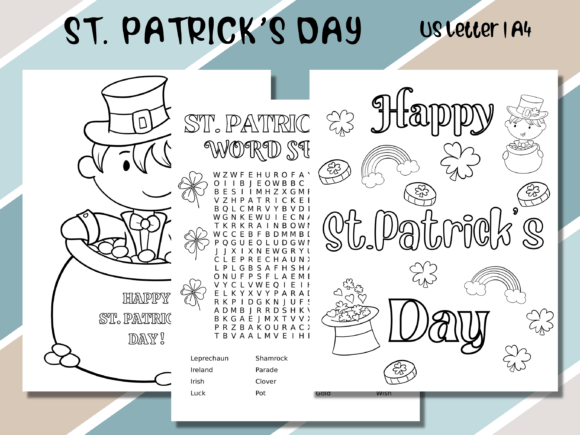 St. Patrick’s Day Activity Pages