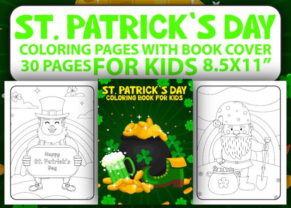 St. Patrick’s Day Coloring Book Part 3