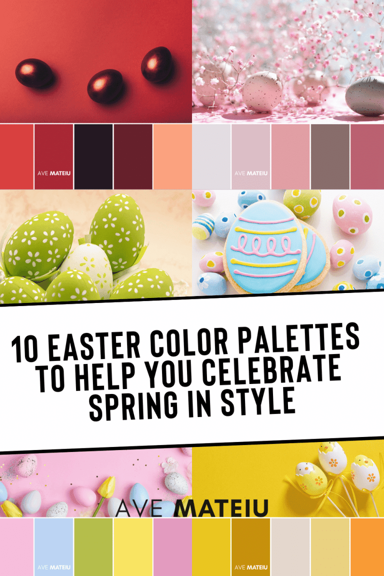 [pinterest pin] 10 Easter Color Palettes to Help You Celebrate Spring in Style