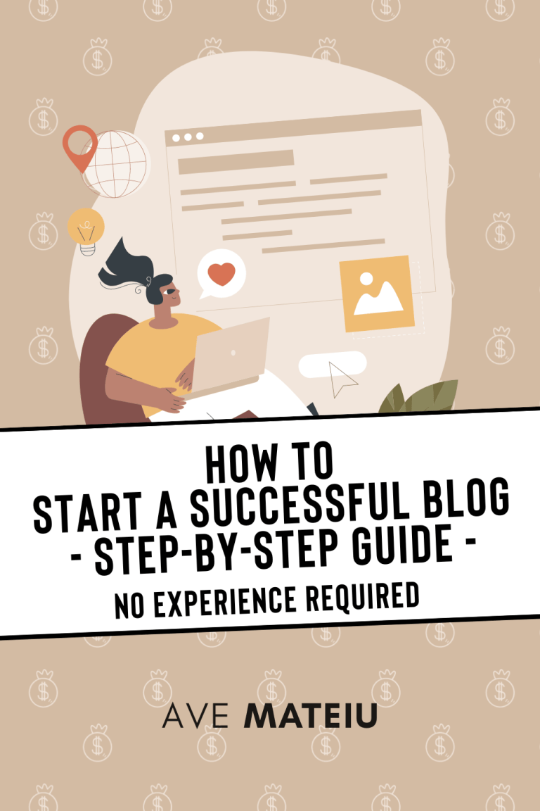 [pinterest pin] How to Start a Successful Blog
