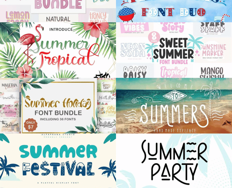 10 Cheap and Free Summer Fonts to Elevate Your Design Projects in Canva