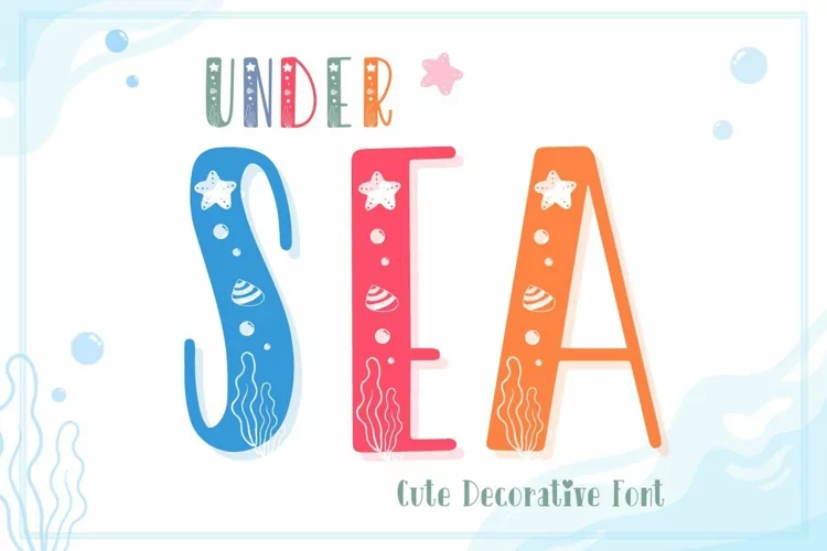 Under Sea Font
