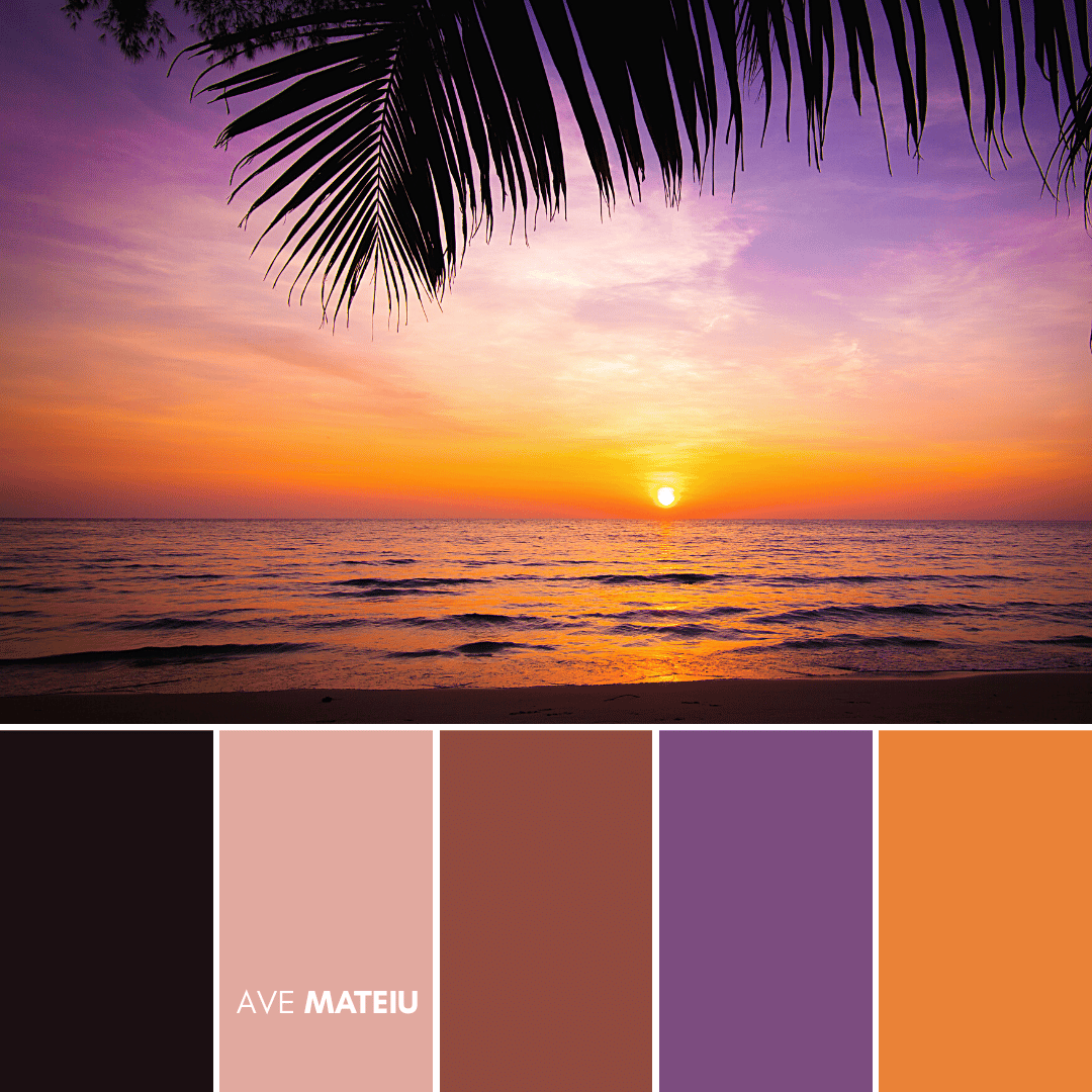 Summer Color Palette 1 – 21 Summer Color Palettes and Hex Codes 2023