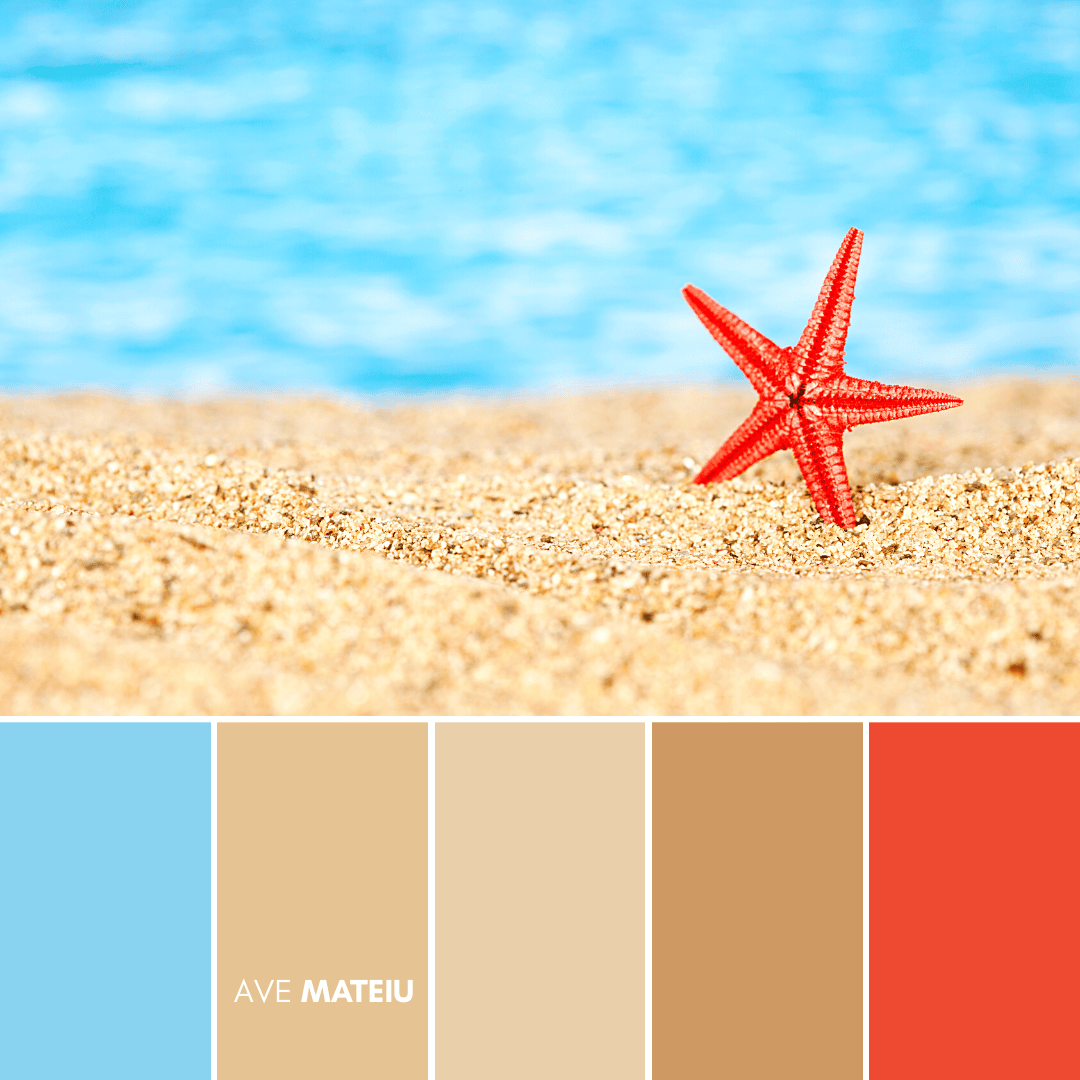 Summer Color Palette 2 – 21 Summer Color Palettes and Hex Codes 2023
