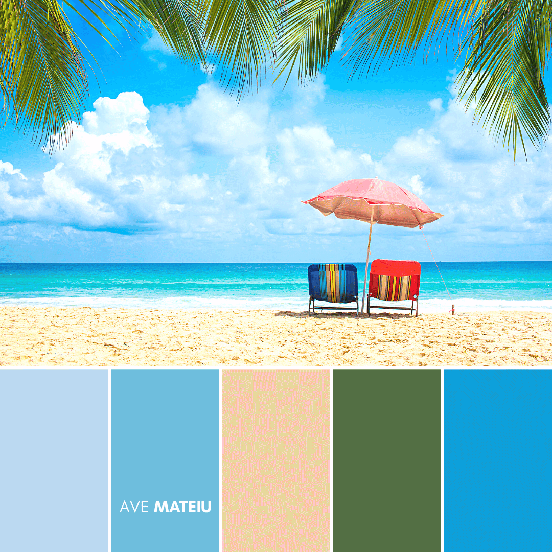 Summer Color Palette 6 – 21 Summer Color Palettes and Hex Codes 2023