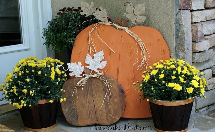 Wooden Pumpkins Wooden Pumpkins