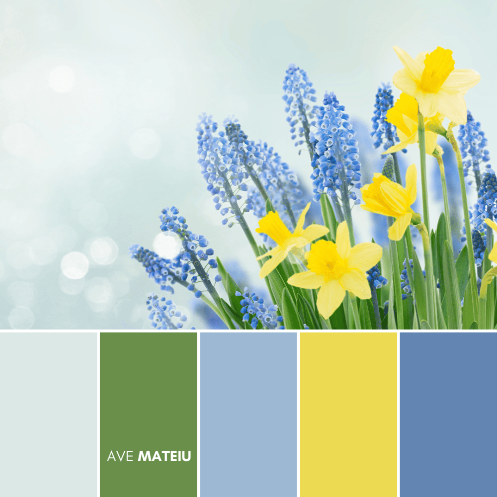 12 Beautiful Spring Color Palettes + FREE Colors Guide - Ave Mateiu