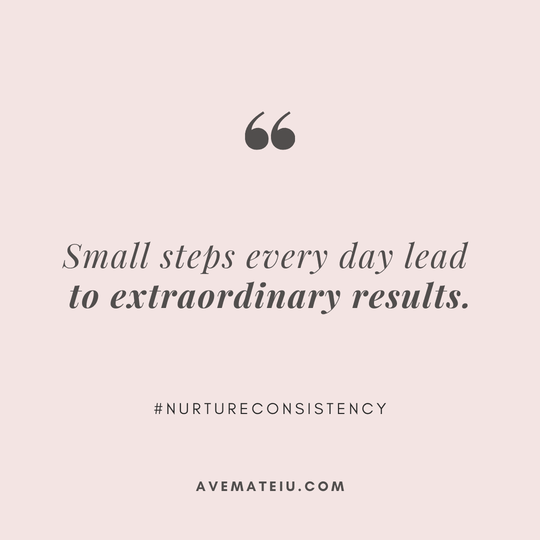Small steps every day lead to extraordinary results. #MotivationalQuotes #Consistency #SelfGrowth